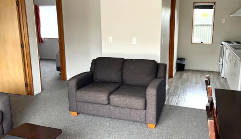 two bed rooms of Jade Court Motel in Hokitika, West Coast